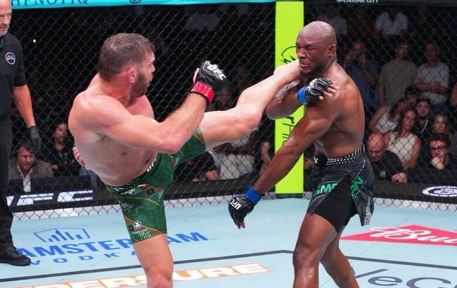 Дю Плесси уничтожил Усмана и продолжил свою невероятную победную серию в UFC