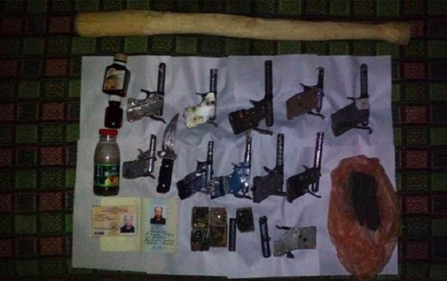 В Одесской области правоохранители обнаружили арсенал самодельного оружия