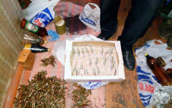 У Харківській області вилучили значний арсенал зброї