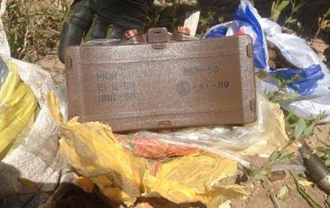 СБУ прекратила утечку оружия из зоны АТО и разоблачила тайник боеприпасов