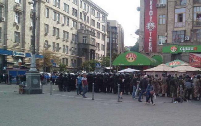 В результаті бійки футбольних фанатів у Києві затримано 13 осіб - МВС