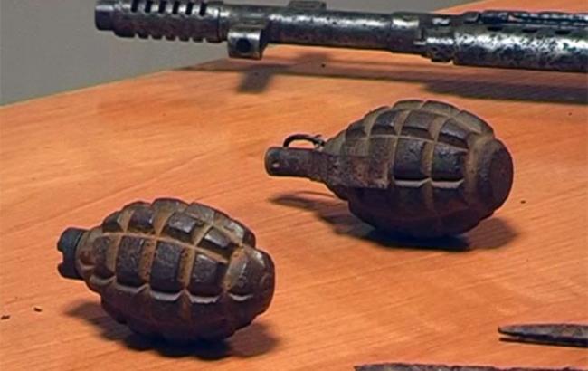 В Полтавской обл. правоохранители изъяли арсенал оружия и боеприпасов