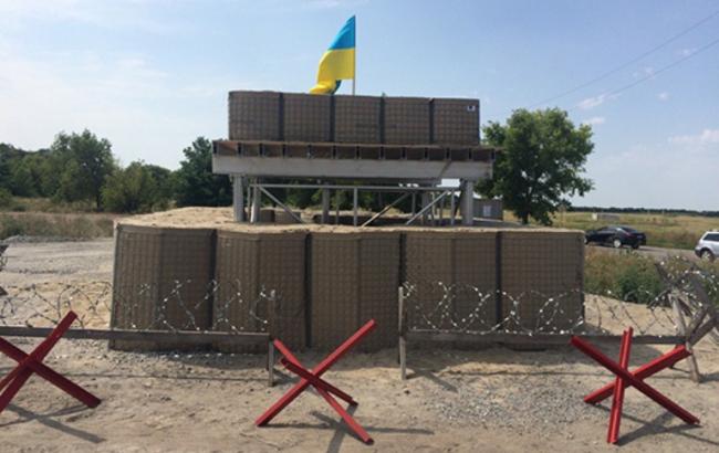 В Днепропетровской области 2 блокпоста оборудовали по технологии НАТО