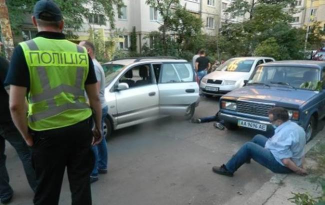 В Киеве "копы" задержали воров сразу после преступления