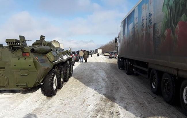 Непогода в Украине: на трассе "Киев-Одесса" восстановлено движение