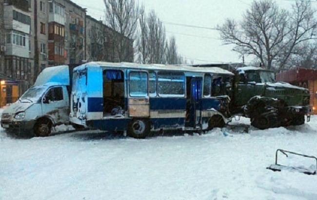 Полиция возбудила дело по факту ДТП с шахтерами в Донецкой области