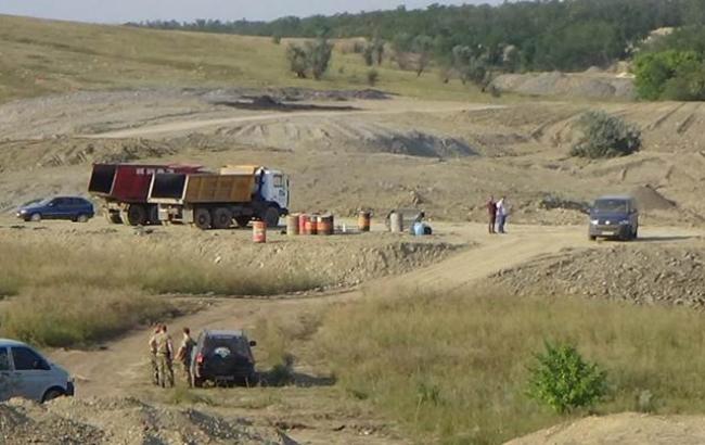 В Донецкой обл. СБУ прекратила незаконную добычу угля