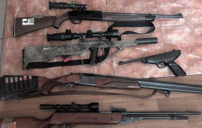 Правоохранители обнаружили арсенал оружия в Одесской области