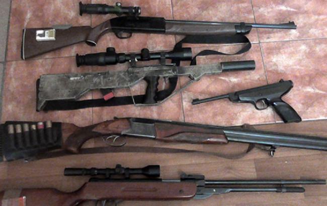 Правоохранители обнаружили арсенал оружия в Одесской области