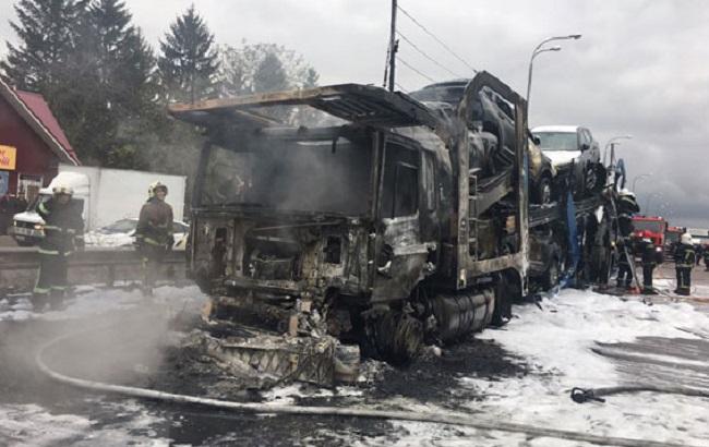 Полиция открыла дело по факту ДТП с грузовиками в Ровенской области