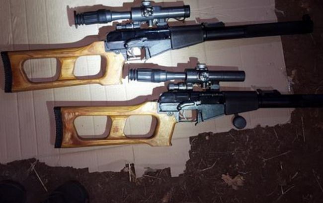 СБУ виявила контрабанду зброї з РФ в Харківській області
