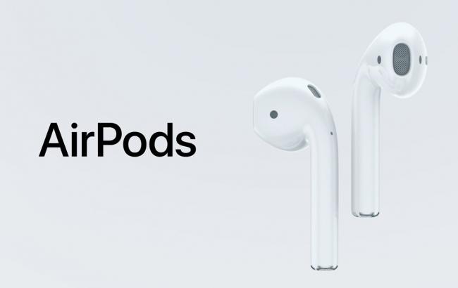 Бездротові навушники Airpods, старт продажів в Україні