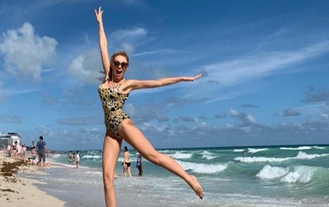 "Три грації": Оля Полякова показала, з ким розважається в Майамі