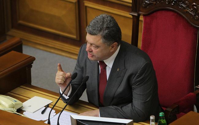 Год назад Порошенко был избран Президентом Украины
