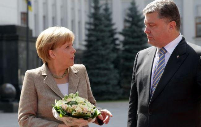 Меркель назвала відносини України з Німеччиною дружбою