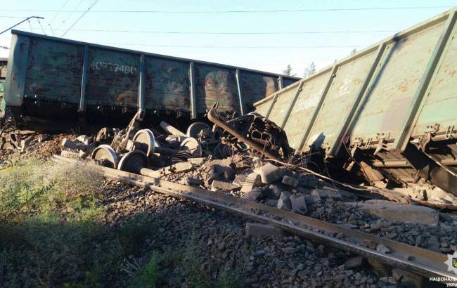 Полиция открыла производство из-за аварии на железной дороге в Днепре