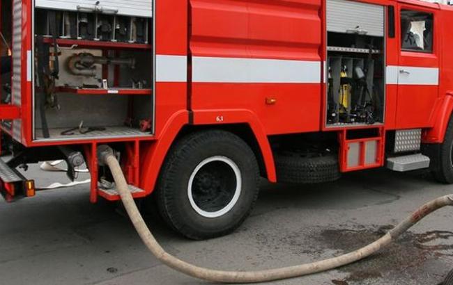 В Киеве сгорел троллейбус