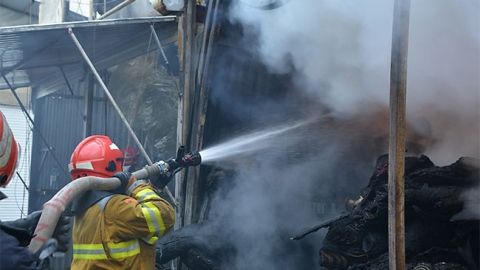 В Вінницькій області трапилась пожежа на птахофабриці
