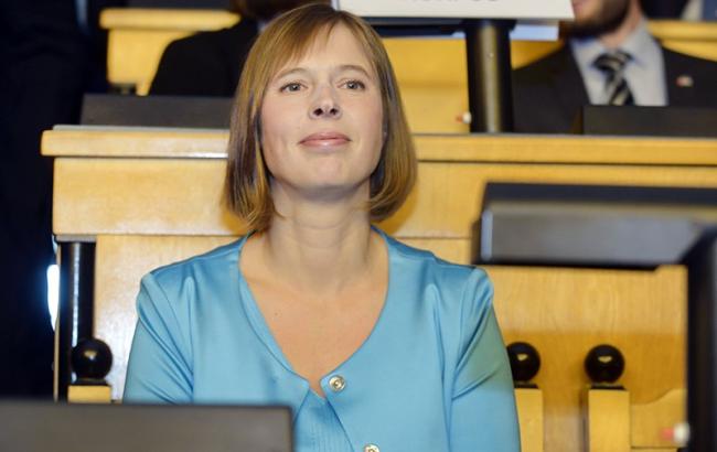 Президент Естонії заявила про необхідність збереження санкцій проти РФ