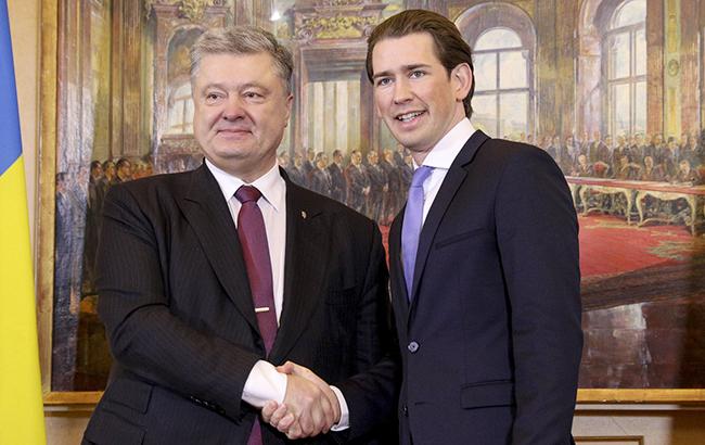 Австрия гарантирует поддержку в "российском вопросе", - Порошенко