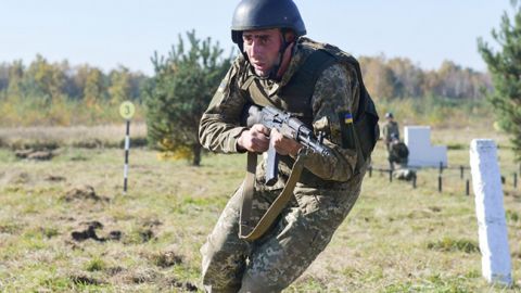 Воины ВСУ показали, как будут уничтожать боевиков на Донбассе (фото)