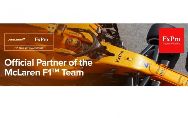 FxPro и McLaren F1™ объявляют о партнерском соглашении