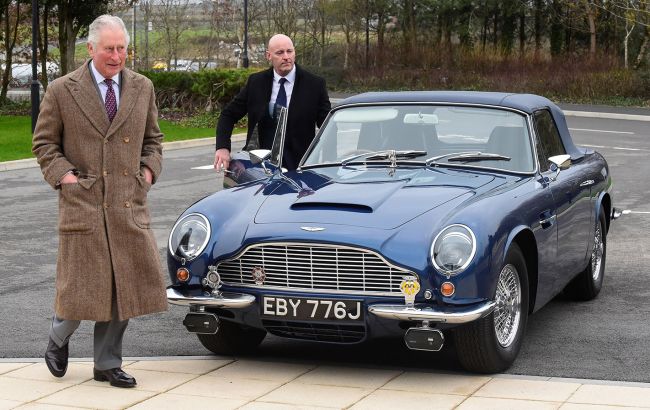 На сирі та вині: Aston Martin принца Чарльза перевели на біоетанол