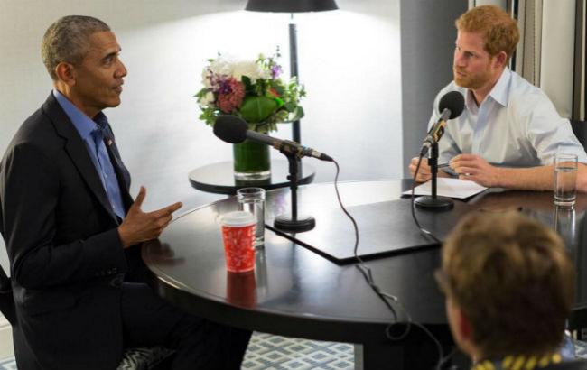 Принц Гарри взял интервью у Барака Обамы