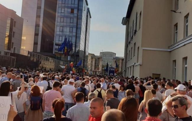 Протест в Кишиневе: ЕС заявил о нарушении демократических стандартов