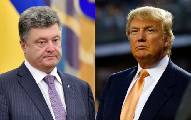 Порошенко и Трамп обсудили ситуацию на Донбассе и дальнейшее сотрудничество
