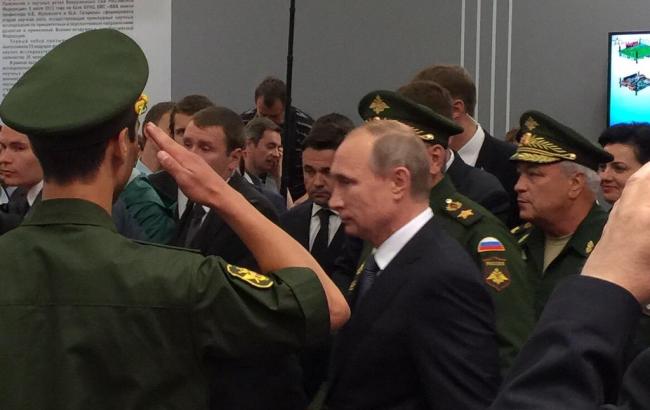 Путін: армія РФ у 2015 р. отримає 40 міжконтинентальних балістичних ракет