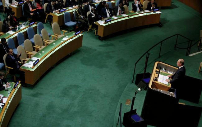 Рубль упав за час виступу Путіна в ООН