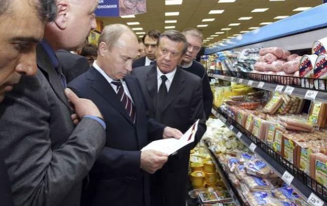 Санкційні продукти в Росії почнуть знищувати 6 серпня