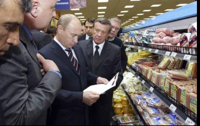 Санкційні продукти в РФ будуть знищувати навіть в магазинах