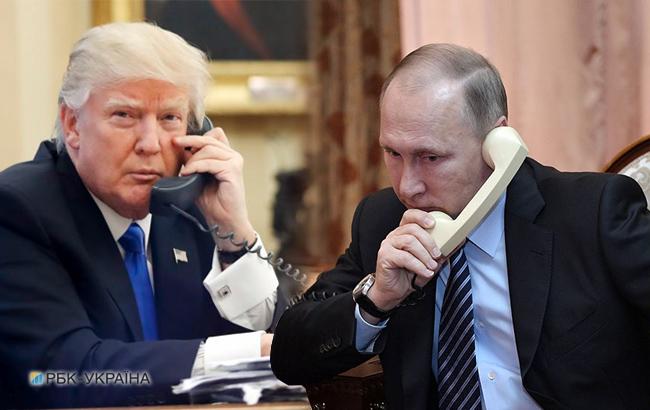 Трамп впервые поговорил с Путиным после выборов