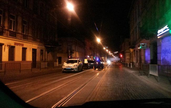 Львовские полицейские устроили ДТП