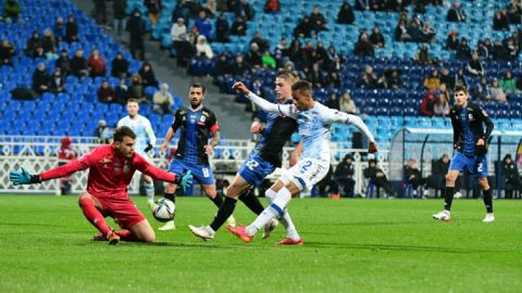 "Динамо" без проблем разбило "Черноморец" и на время единолично возглавило УПЛ