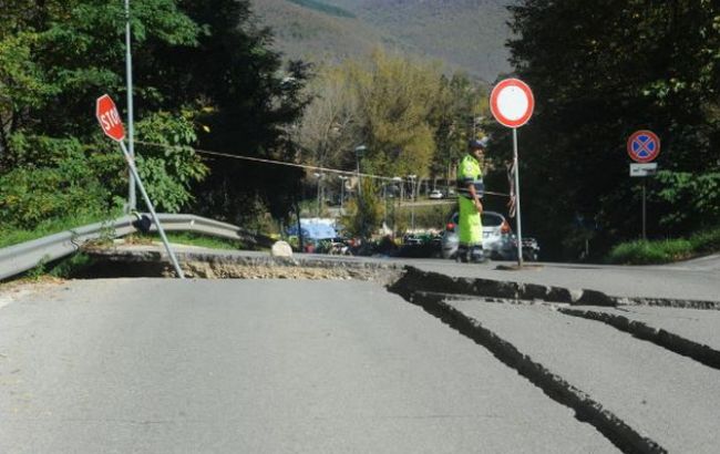 В результате землетрясения в Италии пострадали 20 человек