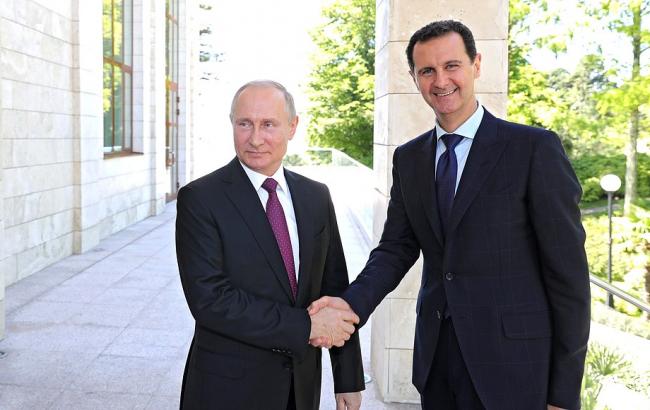 Путин встретился с Асадом для обсуждения "политического процесса в Сирии"