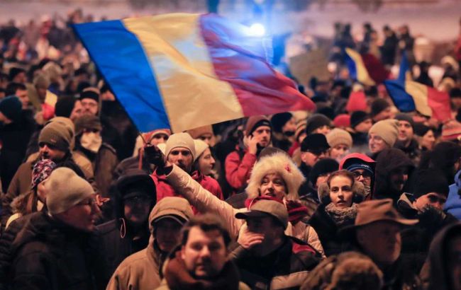 В Румынии тысячи человек вышли на марш против массовой амнистии