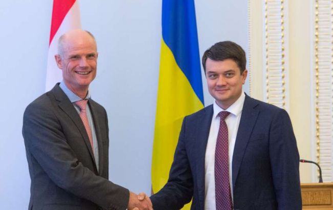 У ВР сподіваються на розширення міжпарламентських відносин з Нідерландами