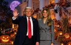 До Трампа і Меланії на Геловін прийшли діти в радянській формі і кокошнику (відео)