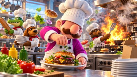 Кулинарные игры для уютного вечера: Overcooked!, Cooking Simulator и другие