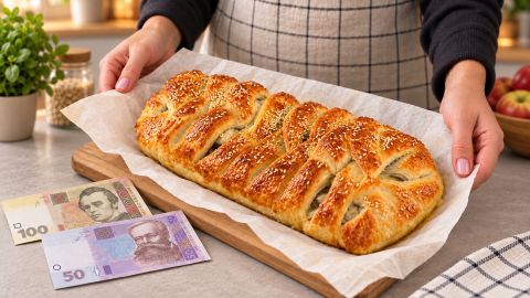 Ужин на двоих за 150 гривен: рецепт курицы с грибами и сыром в слоеном тесте