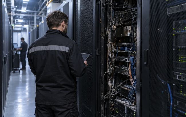 Российский удар повредил дата-центр GigaCenter в Киеве