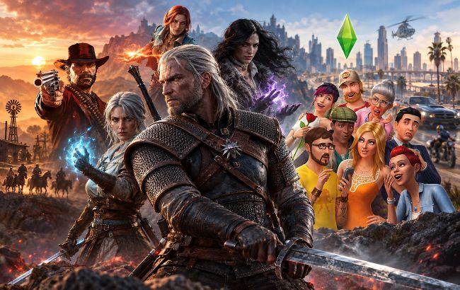 GTA V, The Sims 4, RDR2 и The Witcher 3: игры, в которых можно потеряться на десятки часов