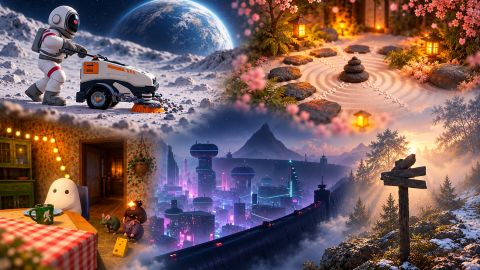 Moon Sweepers, Dystopika та Creature Kitchen: атмосферні антистрес-ігри для відпочинку після роботи