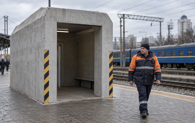 В Киеве и области установили 33 мобильных укрытия на железной дороге: планируют еще 128