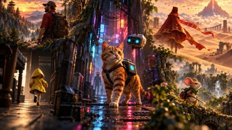 Атмосферні ігри на ПК, які можна пройти за вечір чи вихідні: Stray, Journey, Firewatch та інші