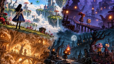 Alice, Lost in Random і Papetura: ігри з похмурими казками та незвичними світами